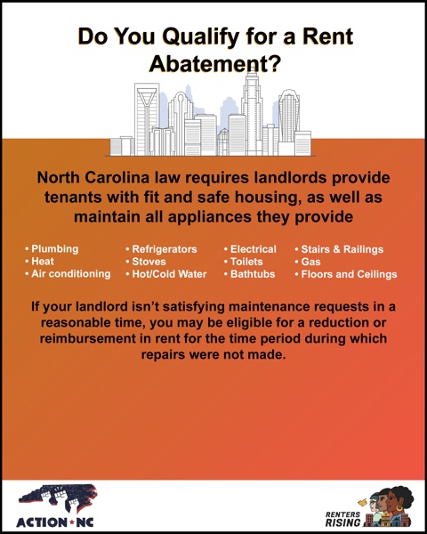 Rent abatement brochure