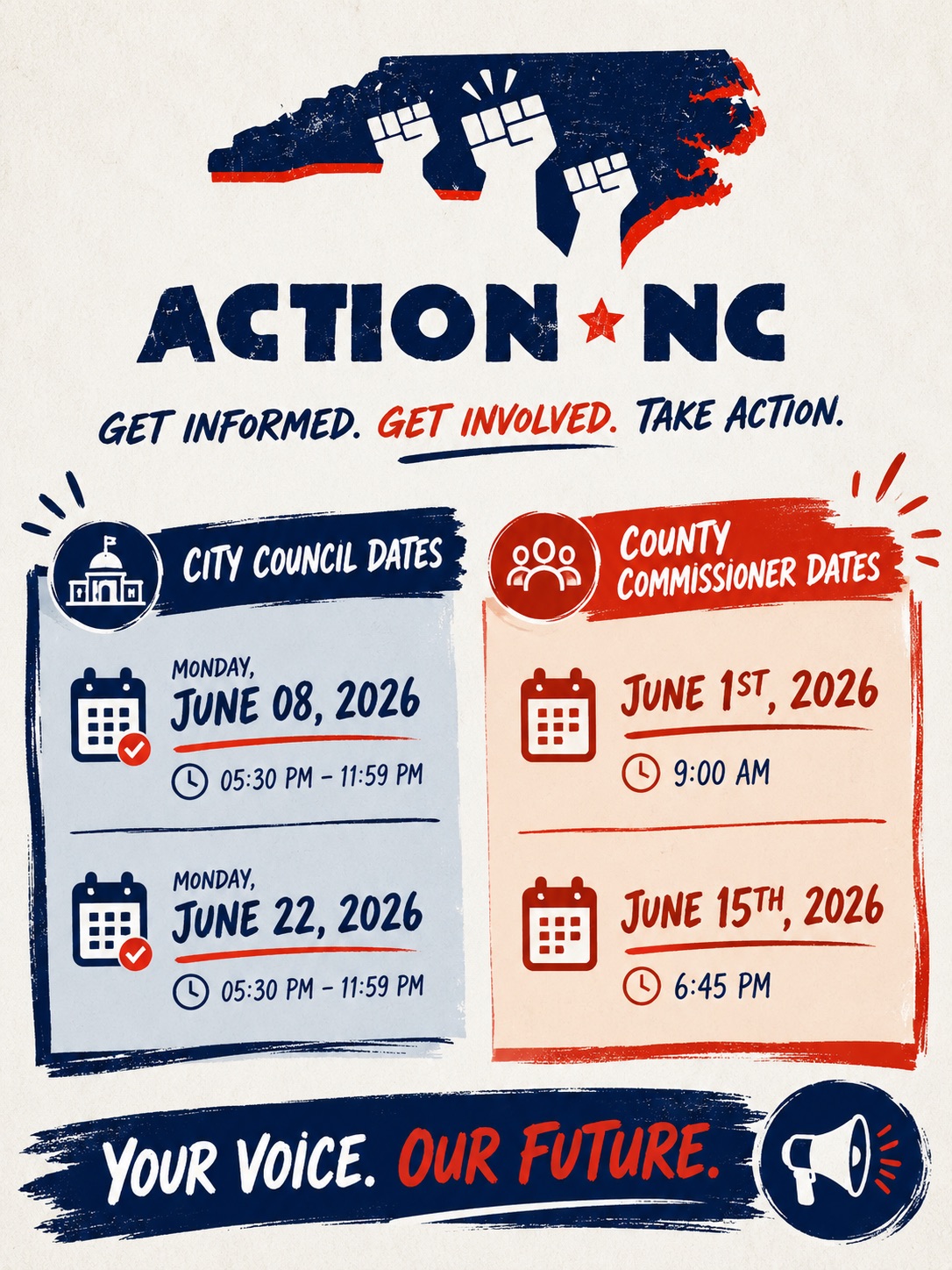 Notice of a Community Development & Revitalization Committee Special Meeting in Fayetteville, NC.